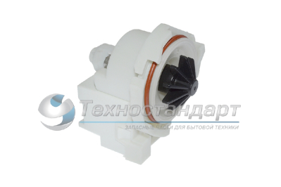 Помпа на 3 защелках посудомоечной машины Indesit, выводы назад, вместе, 30W, Copreci