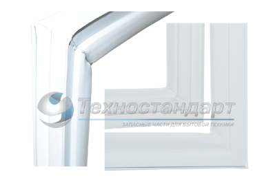Уплотнитель двери Атлант-Минск, для холодильной камеры, 560 x 855 мм, под планку, 769748901811, 301543301002, к холодильникам КШД-130-3М, МИНСК-130-1