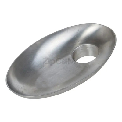 Лоток (металлический) овальный для мясорубок Saturn