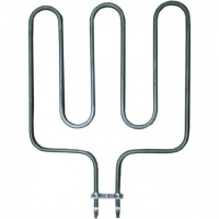 ТЭН для саун 1500W, L385x295мм, прямой, клеммы под разъем, 230V