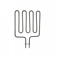 ТЭН для саун 2000W, L370х280мм, прямой, клеммы под разъем, 240V