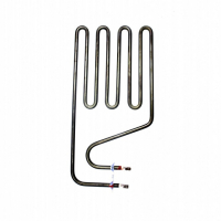 ТЭН для саун 1500W, L185x385мм, угловой, клеммы под разъем, 230V