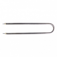 ТЭН 1600W, черн, L395мм, межосевое расстояние 60-70мм, подвижный воздух, ф2, 220V