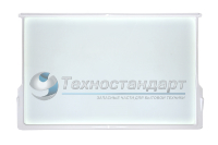 Полка холодильника Минск-Атлант, стеклянная, с обрамлением, 17 серия, код 371320308000